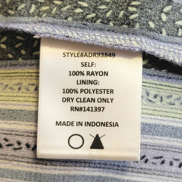 ASTR The Label Floral Patchwork Dress Blue Purple Sleeveless V Neck Boho Chic S - Picture 14 of 16